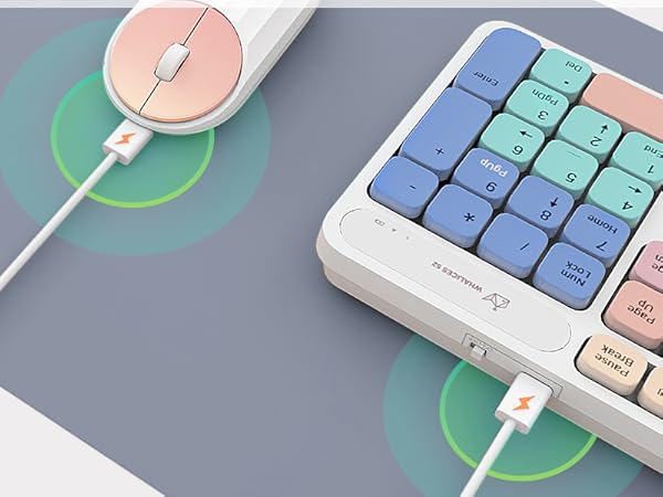 rechargeable keyboard and mouse