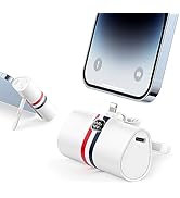 VIYISI Mini Portable Charger for iPhone | 5000mAh 20W PD Fast Charging Battery Pack | Cordless Ex...