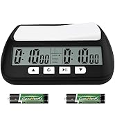 Digital Chess Clock Timer,QINFIEY Chess Timer for Board Games,Professional Chess Timer with Bonus...