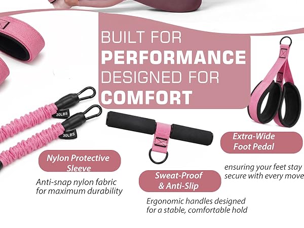 resistance bands with handles