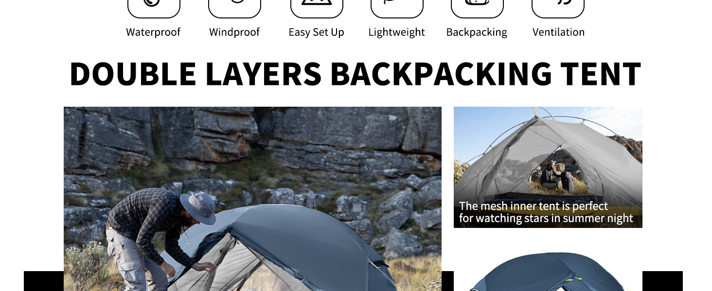 backpacking tent