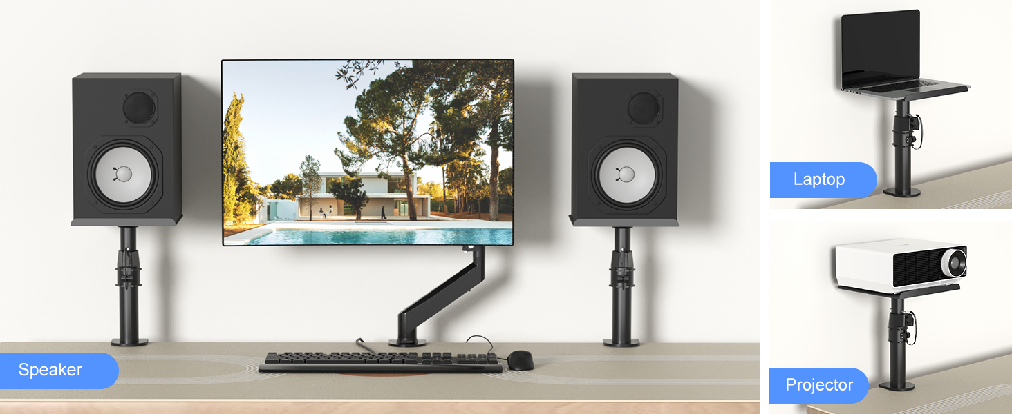 desktop speaker stand