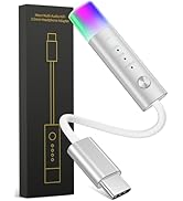 iMangoo USB C to 3.5mm Audio Headphones Adapter Plug and Play HiFi DAC Type C Amplifier Dongle wi...
