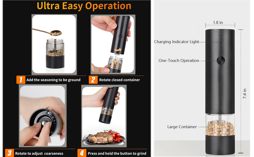 pepper mill grinder electric