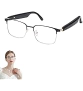 Yeabomy Smart Bluetooth Glasses,for Women Men with Speaker,Perfect for Indoor Outdoor,Built-in Mi...