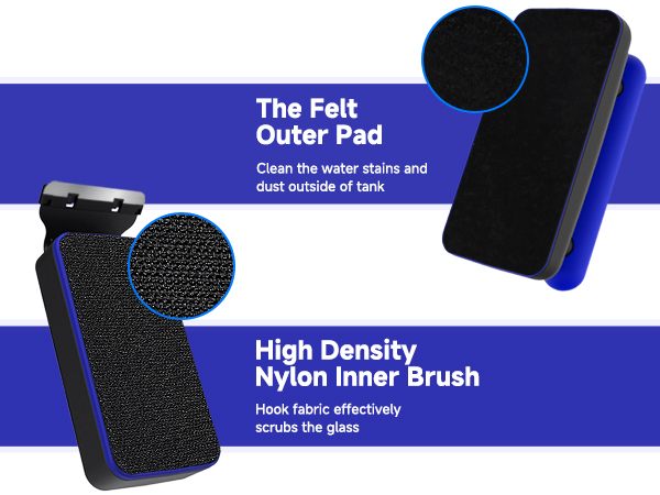 Magnetic Aquarium Fish Tank Glass Cleaner