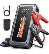 TREKURE Portable Car Battery Jump Starter 4000A 16800mAh Jump Box, Car Battery Jumper Starter Por...