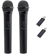 Mcbazel 2 Pack Wireless USB Gaming Microphone Compatible with Xbox Series X/S, PS5, Switch OLED, ...