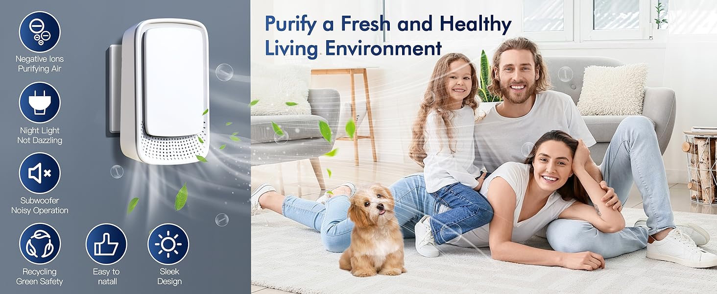 Purify a Fresh and Healthy Living Environment