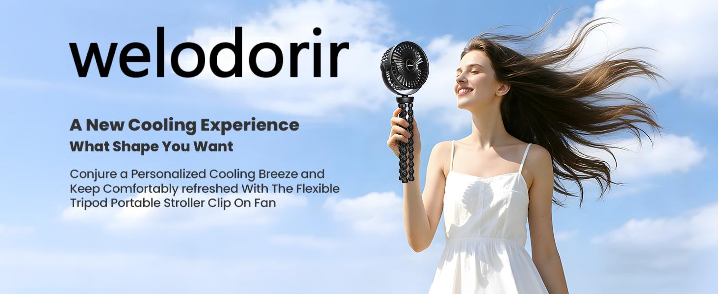 Portable Stroller Fan