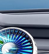 xuenair USB Car Vent Fan to Boost Cold Air in The Vehicle SUV Van RV Pickup Truck, Powerful 3 Spe...