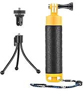 SOONSUN Waterproof Floating Hand Grip for GoPro Hero 13 12 11 10 9 8 7 6 5 4 3+ 2, Session, Fusio...