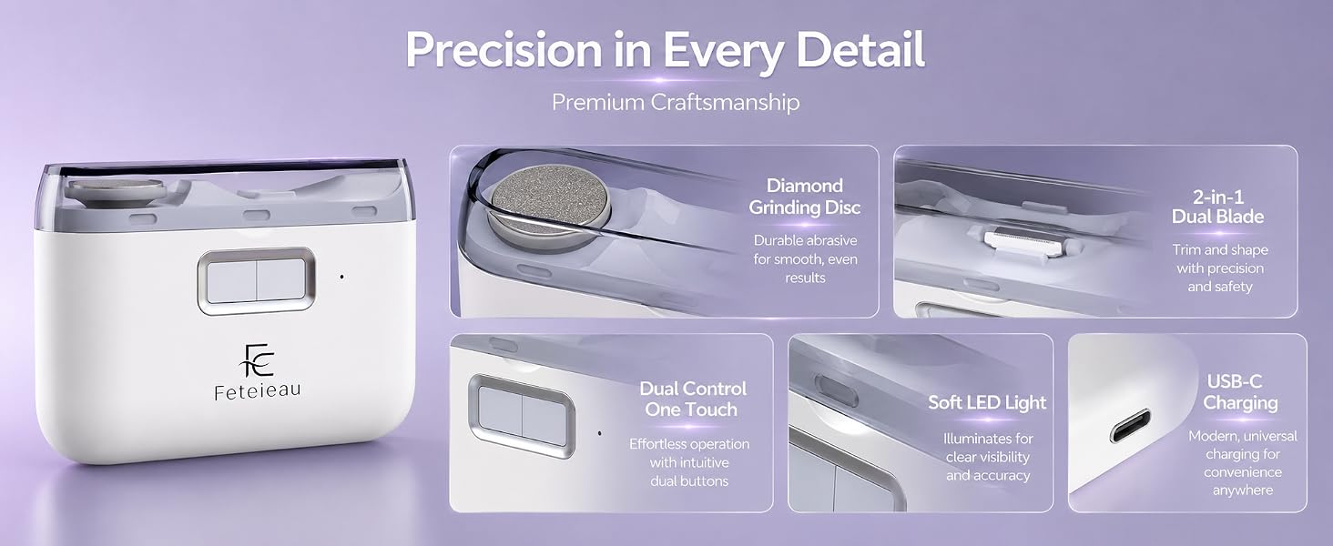 Automatic Electric Nail Clipper