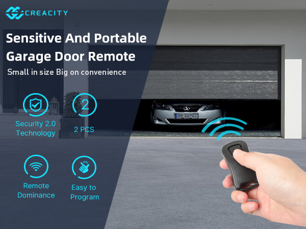 genie garage door opener remote