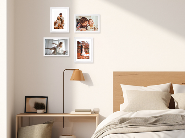 bedroom decor frames