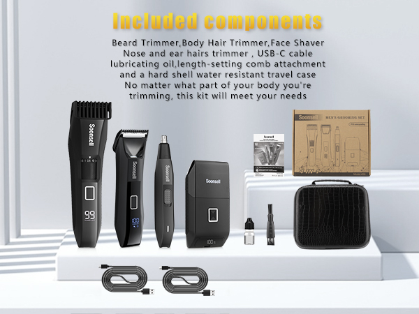 manscape Adjustable Beard Trimmer for Men