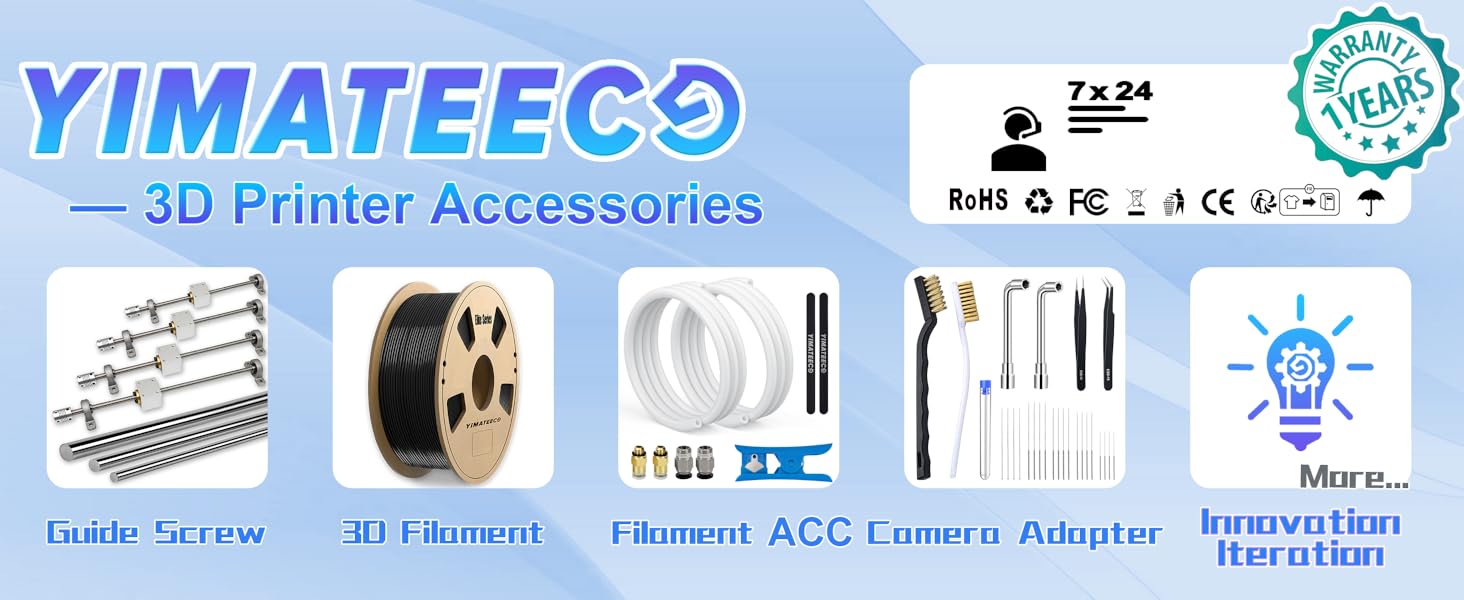 YIMATEECO 3D Printer Accesories