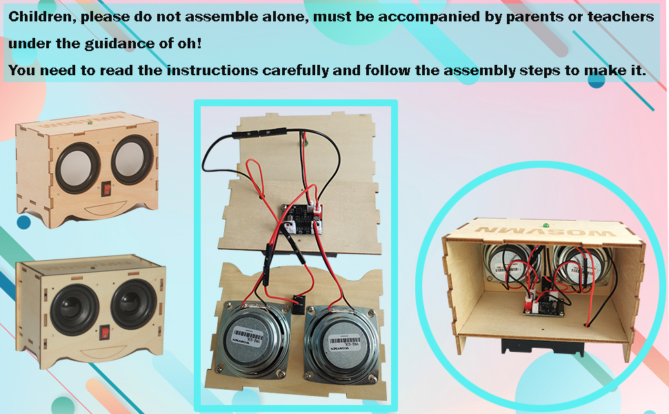 WOSVMN Craft Kit Speaker Circuits