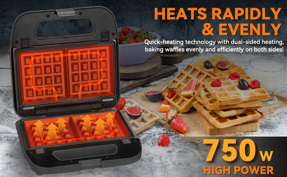 Heats Rapidly &amp;amp; Evenly