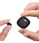 Ear Buds Invisible Mini Earbuds Wireless Bluetooth, Smallest Low Profile Micro Tiny Discreet Hidd...