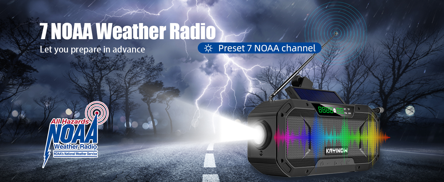 wind up radio emergency with phone charger noaa radio weather radios survival radio