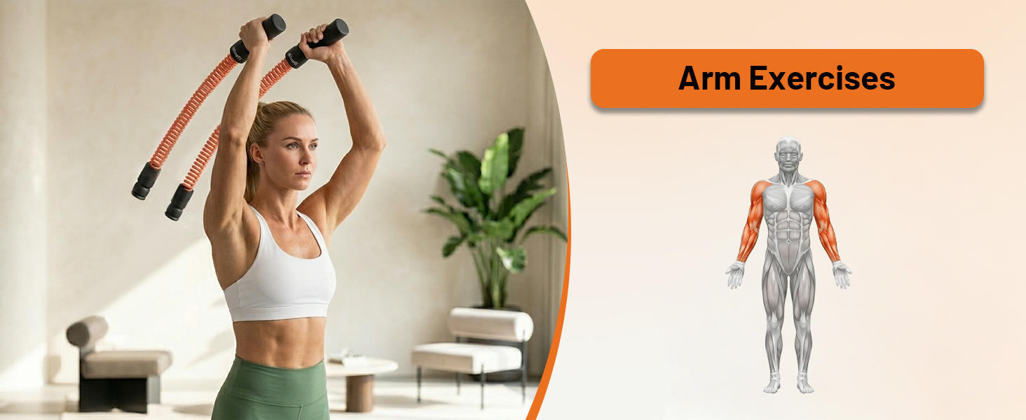 ATIVAFIT Battle Ropes for Home Gym