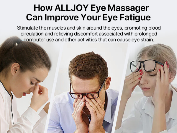 eye massager with heat