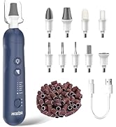 Cordless Electric Nail File Set, Rechargeable Pedicure Tools for feet, Professional Manicure Pedi...