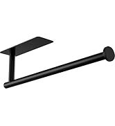 Gewtur Paper Towel Holder, Under Cabinet Paper Towel Roll Holder Self Adhesive or Drilling, Wall ...