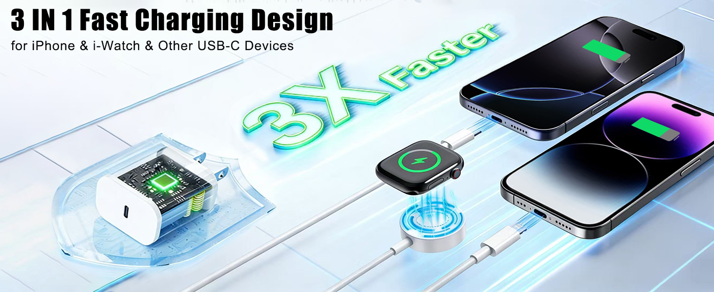 iphone and apple watch charger