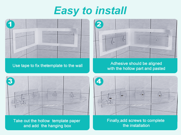 Acrylic Shower Caddy