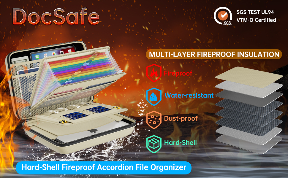 fireproof document box