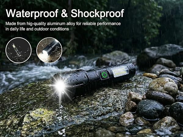 waterproof flashlight mobile