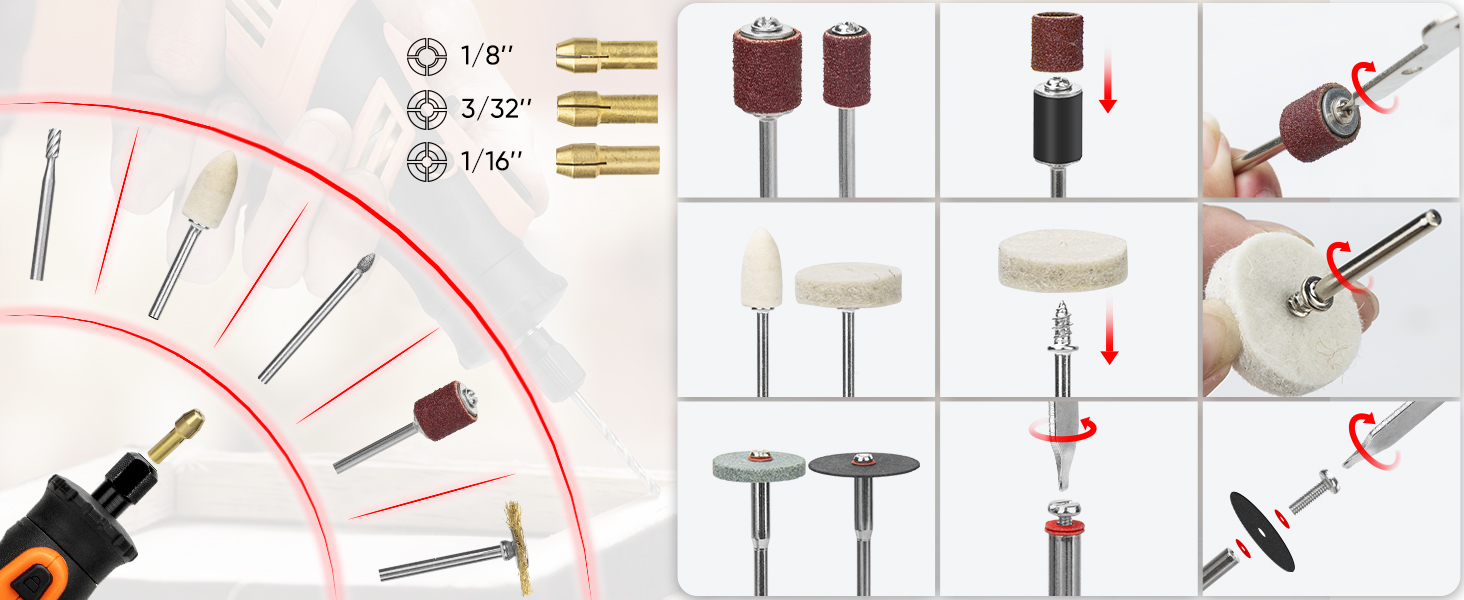 rotary tool accessary