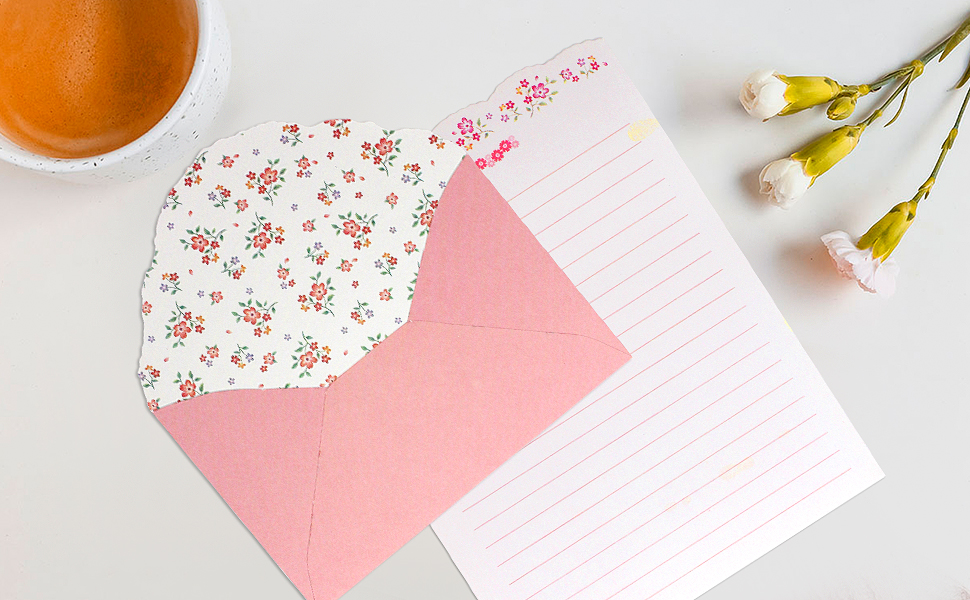 Writing Stationery Paper with Envelope
