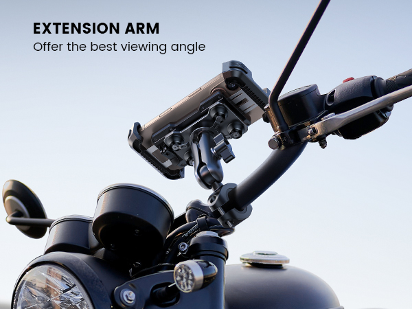 anti vibration motorcycle phone holder