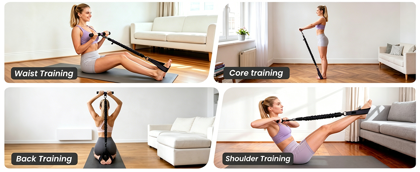 pedal resistance band with handle