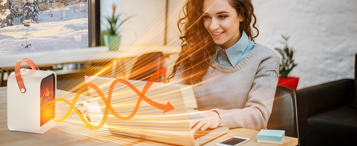 Small Portable Space Heater for Indoor use