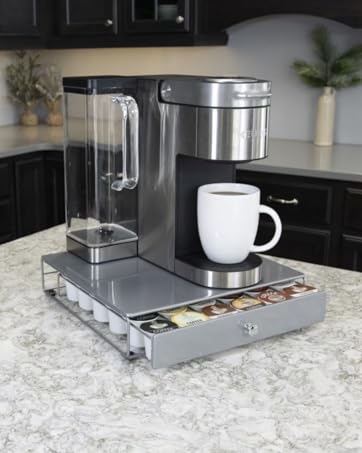 Nifty Coffee Pod Holder On Counter