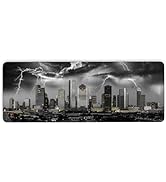 Houston Mouse Pad for Desk, Large Gaming Desk Mousepad, Desk Pad City, Keyboard and Mousepad Desk...