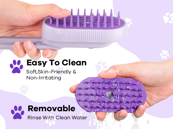 cat steam brush