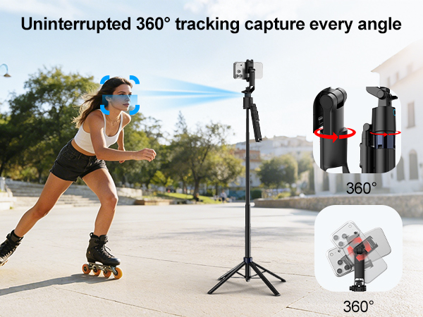Auto Face Tracking Selfie Stick Tripod