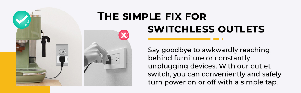 The simple fix for switchless outlets