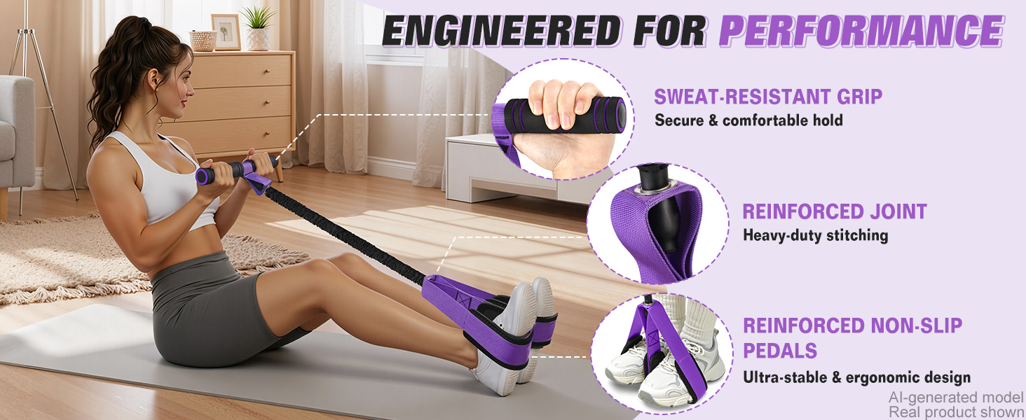 exercise bands with handles