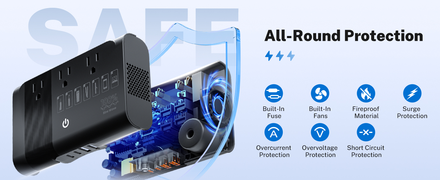 Pure Sine Wave500W Converter