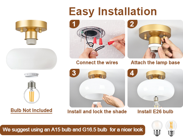 mid century ceiling light