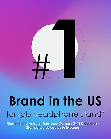 rgb headphone stand