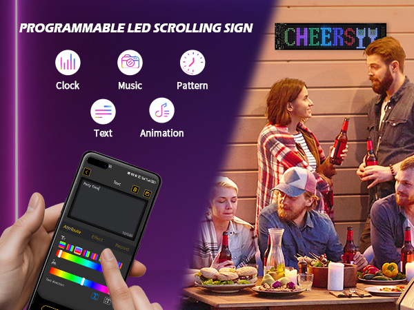 programmable led sign