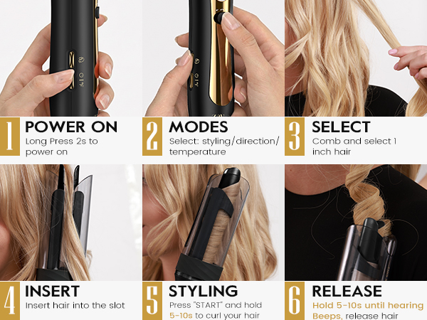 beachwaver rotating curling iron