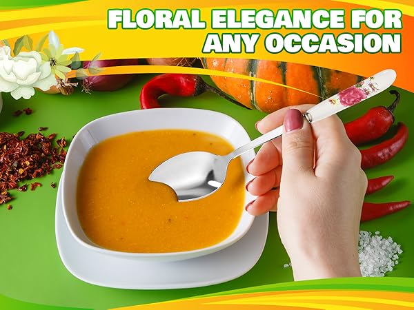 stainless steel dinnerware set stainless steel cooking spoons silver spoons long spoons for eating